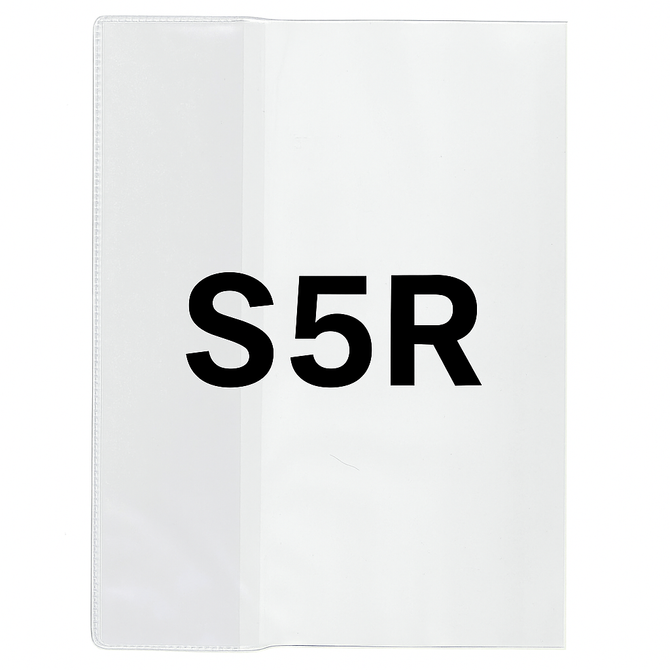 Okładka S5R regulowana 26,5 x 40,8-44cm przezroczysta krystaliczna