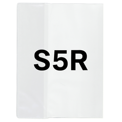 Okładka S5R regulowana 26,5 x 40,8-44cm przezroczysta krystaliczna