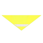 Chusta odblaskowa bandana z pasem odblaskowym dla dzieci 45x45x66cm żółta