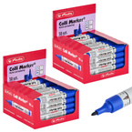 Mazak permanentny wodoodporny niebieski Colli-Marker 100 sztuk HERLITZ