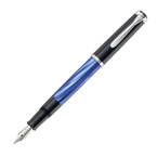 Pióro wieczne Classic M205 B Blue Marbled na prezent premium FWI PELIKAN