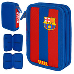 Piórnik podwójny dwukomorowy bez wyposażenia FC Barcelona AC2 ASTRA