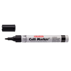 Marker permanentny wodoodporny czarny Colli-Marker HERLITZ