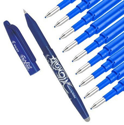 Długopis ścieralny FriXion 0,7mm PILOT + 9 wkładów