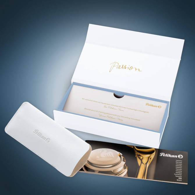 Pióro wieczne Classic M200 M Pastel Blue na prezent premium FWI PELIKAN