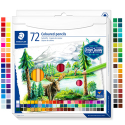 Kredki ołówkowe sześciokątne 72 kolorów Design Journey STAEDTLER