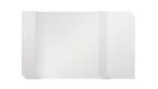 Zestaw okładka S7R regulowana 25,8cm x 42-45cm przezr krystaliczna 25szt