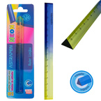 Linijka trójkątna 15cm o trójkątnym przekroju Neon ASTRA