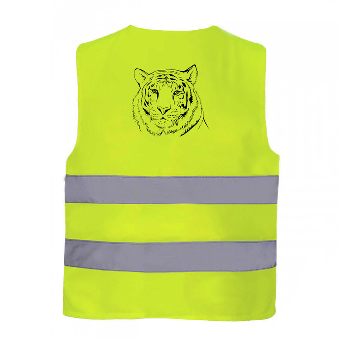 Kamizelka odblaskowa VEST2 BHP z nadrukiem logo zestaw 100szt