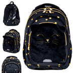 Plecak szkolny futrzany kotek Fluffy Kitty AB330 3 komorowy 20l ASTRABAG