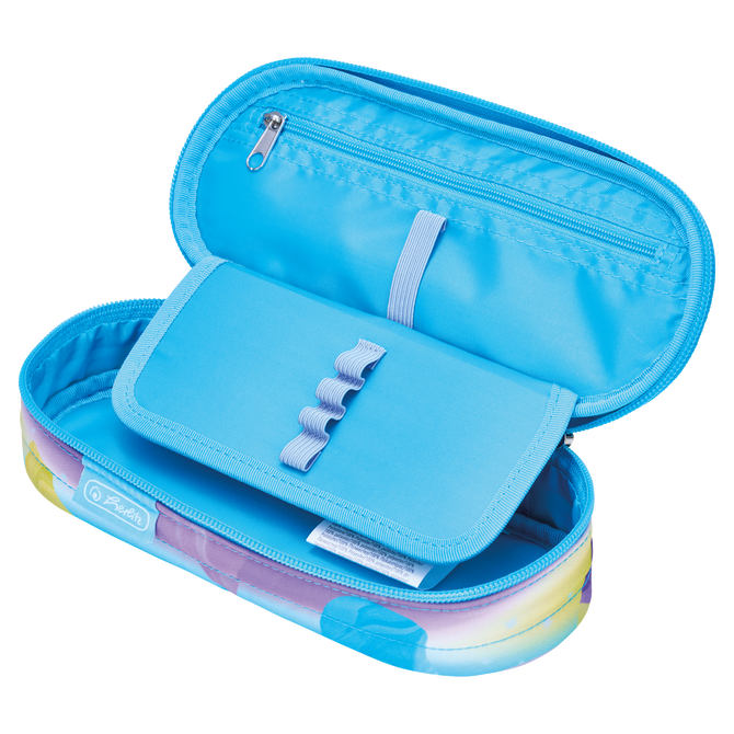 Piórnik kosmetyczka etui usztywniany z klapką Little Monster HERLITZ