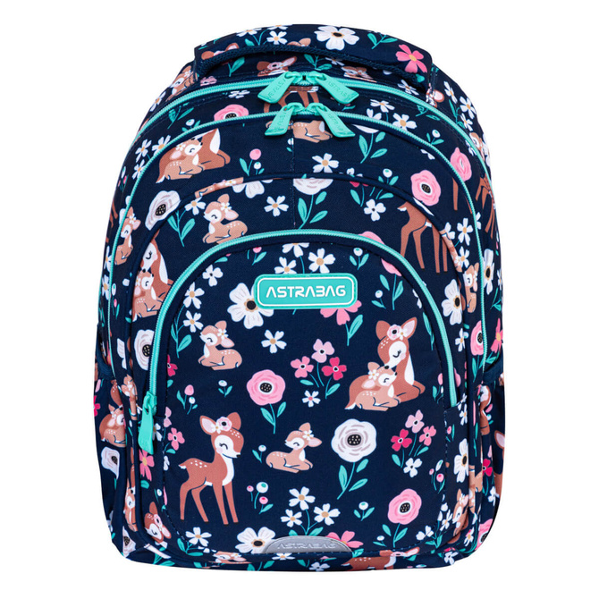 Plecak szkolny Baby Deer sarenka AB330 3 komorowy 20l ASTRABAG