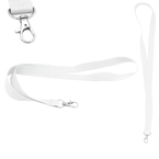 Identyfikator pionowy holder A7 przezroczysty targowy 81x110mm + smycz 90cm