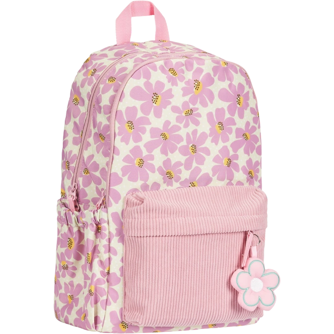 Plecak szkolny młodzieżowy różowy kwiatki 26l Bloom OXFORD