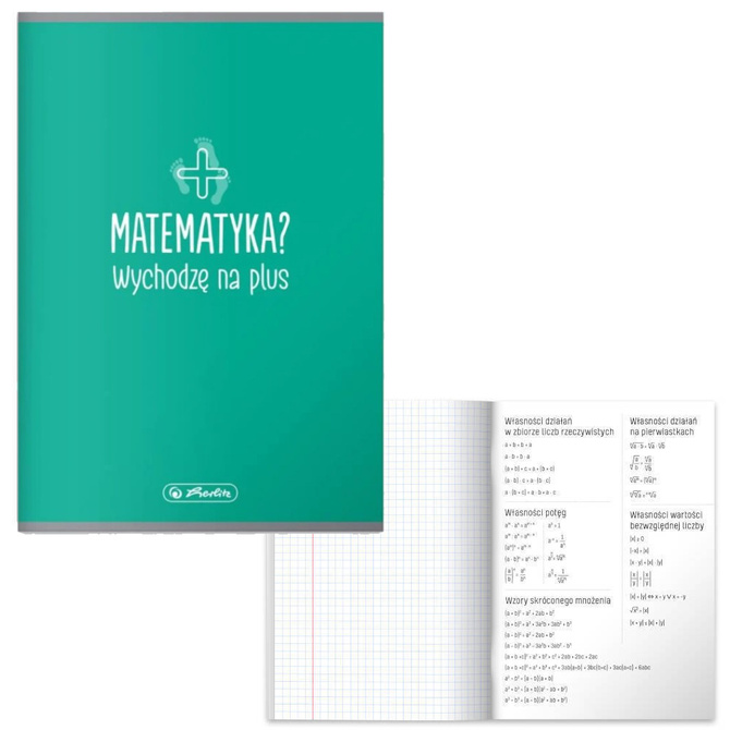 Zestaw zeszyt przedmiotowy klasa 5-6, 9x A5 60k soft touch HERLITZ