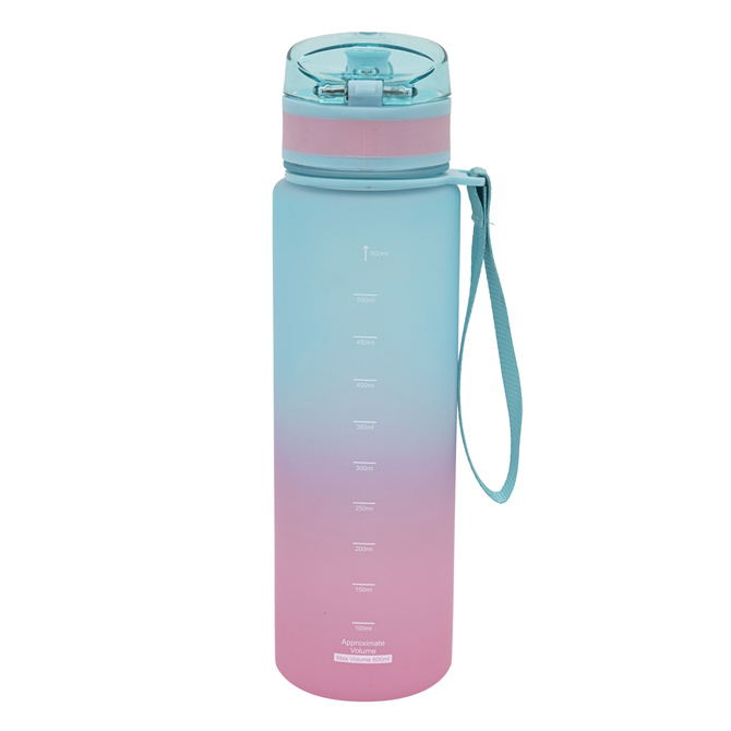Bidon na wodę butelka dziecka tritan 600ml miętowy BPA FREE AQUA PURE ASTRA