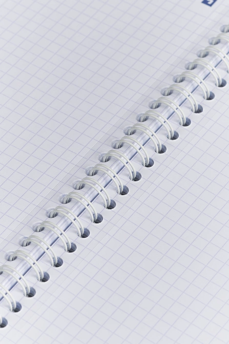 Kołozeszyt kołonotatnik A4 80k kratka soft touch Pastel 1szt OXFORD