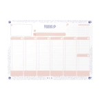 Planer tygodniowy notatnik A4 60 kartek Floral OXFORD