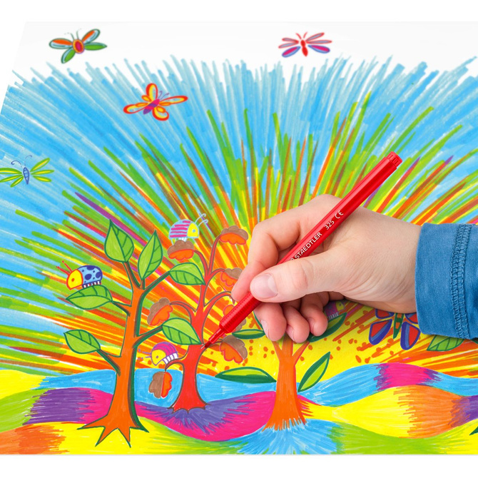 Pisaki flamastry mazaki szkolne 24kol Noris Club STAEDTLER