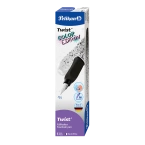 Pióro wieczne Twist dla dzieci prawo/lewo czarne białe PELIKAN