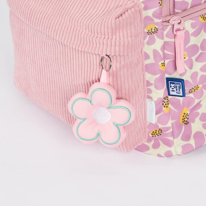 Plecak szkolny młodzieżowy różowy kwiatki 26l Bloom OXFORD