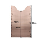 Worki biodegradowalne kompostowalne ATEST 35L 500 sztuk 50 rolek SIPEKO