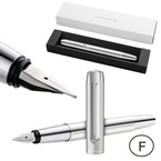 Pióro wieczne PURA P40 F Silver aluminiowe na prezent FWI PELIKAN