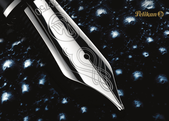 Pióro wieczne M805 B Black na prezent premium FWI PELIKAN