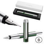 Pióro wieczne PURA P40 B Deep Green aluminiowe na prezent FWI PELIKAN
