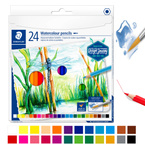 Kredki akwarelowe ołówkowe sześciokątne 24kol Design Journey STAEDTLER