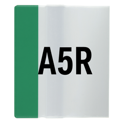 Okładka A5R regulowana 21,4cm x 29,3-32cm na zeszyt zeszytowa krystaliczna
