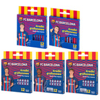 Kredki grafionowe szkolne z glinki kaolinowej 12szt FC Barcelona ASTRA