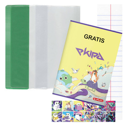 Okładka A5R regulowana 21,4cm x 29,3-32cm 25szt + GRATIS 1x zeszyt A5 60k