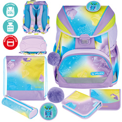 Zestaw tornister plecak Ultralight XL Plus 22l Ombre Little Monster HERLITZ