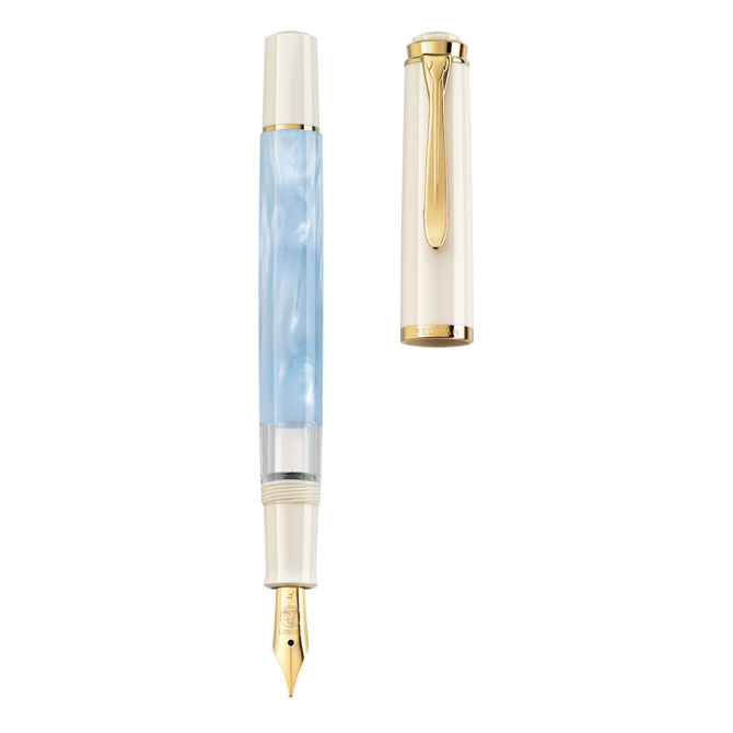 Pióro wieczne Classic M200 F Pastel Blue na prezent premium FWI PELIKAN