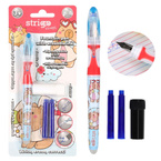 Pióro wieczne ścieralne wymazywalne stalówką nauki pisania kapibara STRIGO