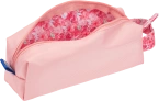 Piórnik kosmetyczka etui saszetka brzoskwiniowy kwiatki flowers OXFORD