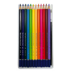 Kredki ołówkowe akwarelowe 12szt + pędzelek ASTRA