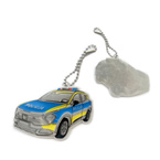 25szt Breloczek brelok zawieszka gadżet odblaskowy odblask policja