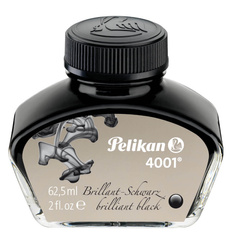 Atrament 4001 do pióra wiecznego 62,5ml czarny PELIKAN