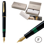 Pióro wieczne Classic M200 tłoczek F Black na prezent premium FWI PELIKAN