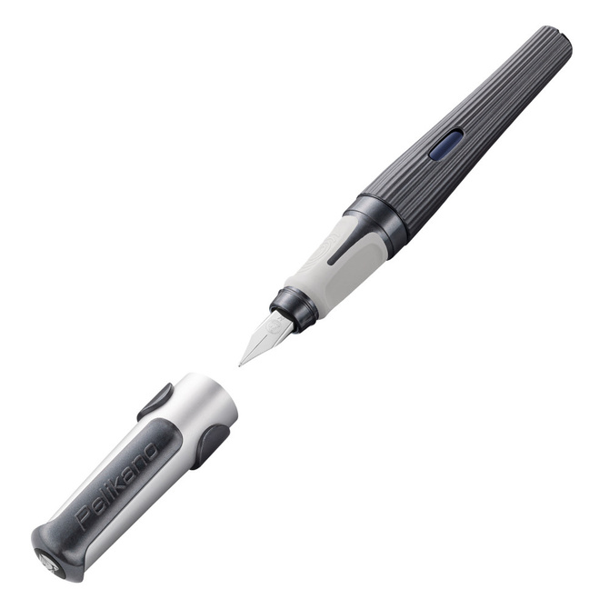 Pióro wieczne dla praworęcznych Pelikano Structure P480 szare Grey PELIKAN