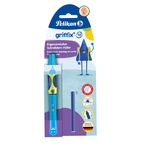 Pióro wieczne Griffix 4 dla dzieci Leworęcznych niebieskie Blue PELIKAN