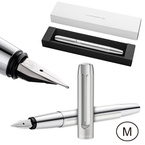 Pióro wieczne PURA P40 M Silver aluminiowe na prezent FWI PELIKAN