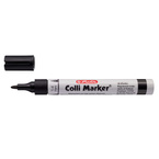 Marker permanentny wodoodporny czarny Colli-Marker HERLITZ