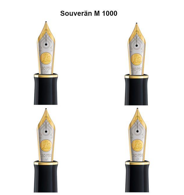 Pióro wieczne Souverän M1000 M Black-Green na prezent premium FWI PELIKAN