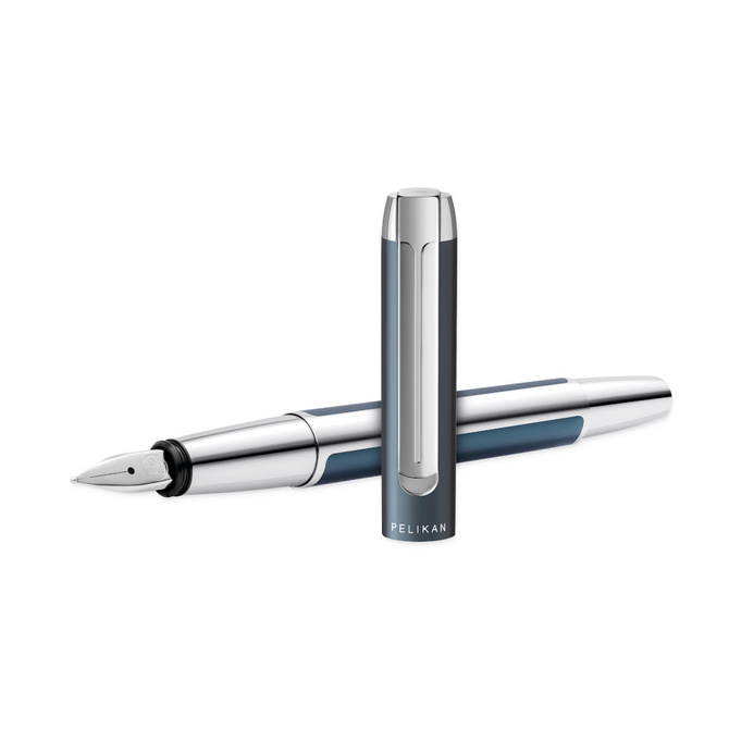 Pióro wieczne PURA P40 EF Petrol aluminiowe na prezent FWI PELIKAN