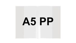 Okładka PP na zeszyt A5 zeszytowa przezroczysta