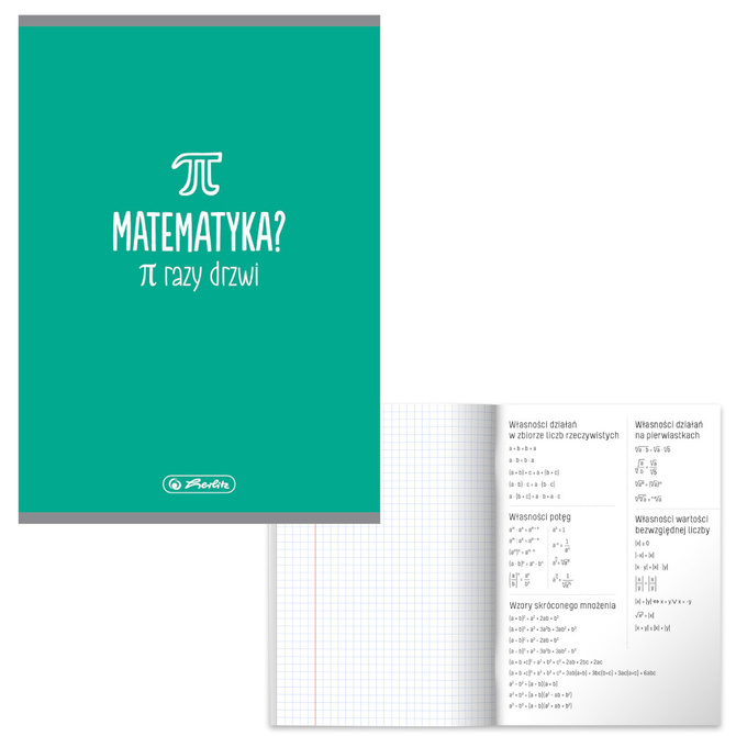 Zestaw zeszyt przedmiotowy klasa 8 10x A5 60k soft touch HERLITZ