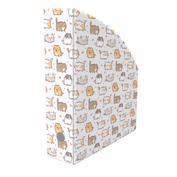 Pojemnik organizer na dokumenty PVC A4 7cm koty Kittens BIURFOL